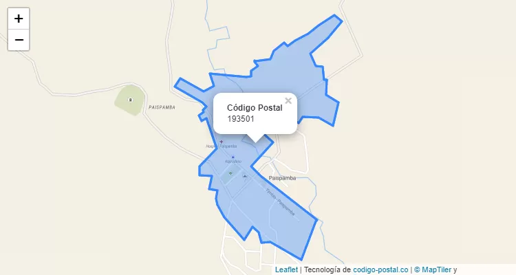193501 ZIP Code in Colombia