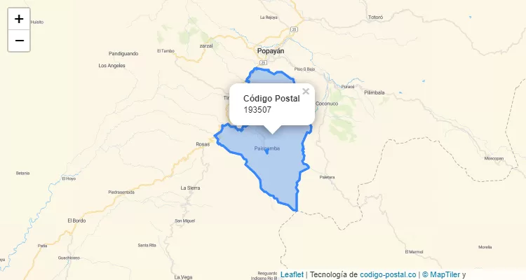 ZIP Code Neighborhood La Honda, Sotará