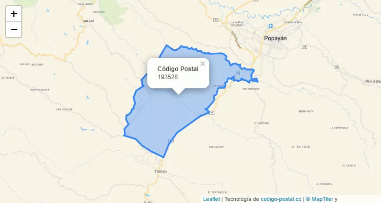 193528 ZIP Code in Colombia