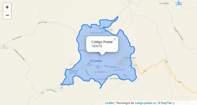 193570 ZIP Code in Colombia