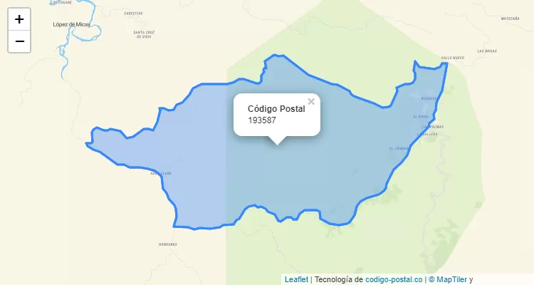 193587 ZIP Code in Colombia