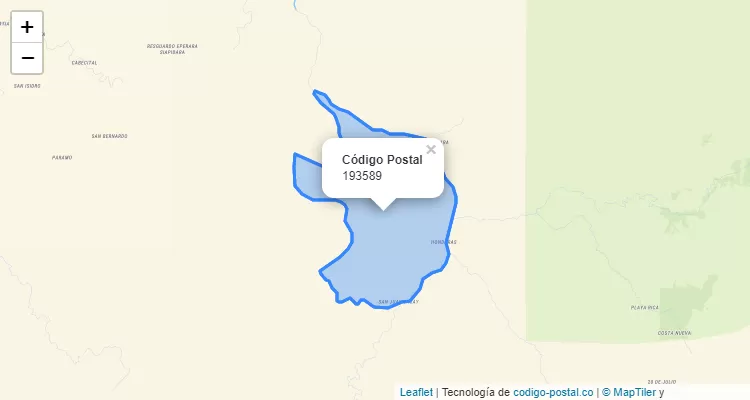 193589 ZIP Code in Colombia