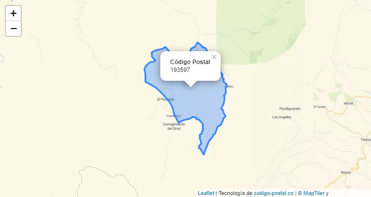 CEP 193597 na Colômbia