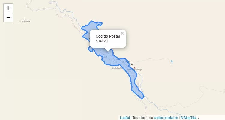 ZIP Code Neighborhood Puente Real, La Vega