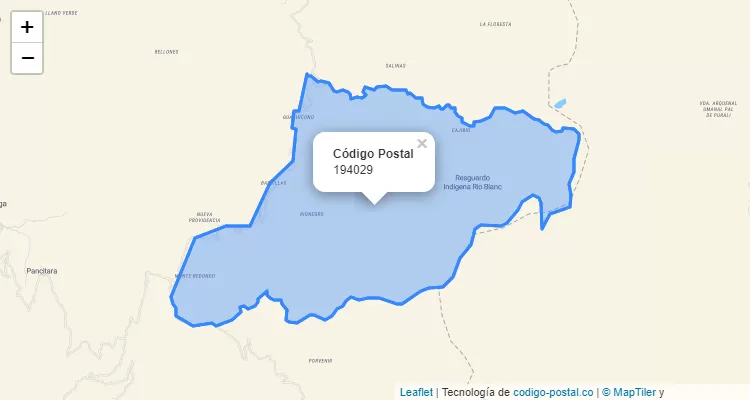 194029 ZIP Code in Colombia
