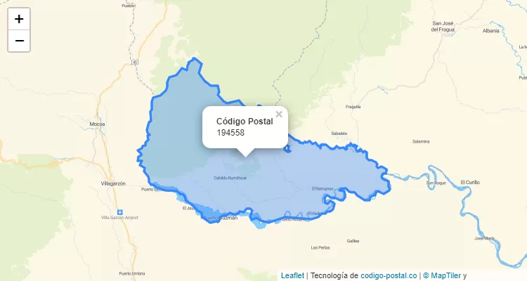 194558 ZIP Code in Colombia