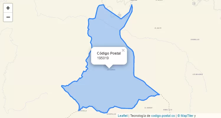 195019 ZIP Code in Colombia