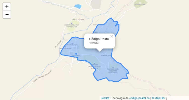 Código Postal 195560 en Colombia
