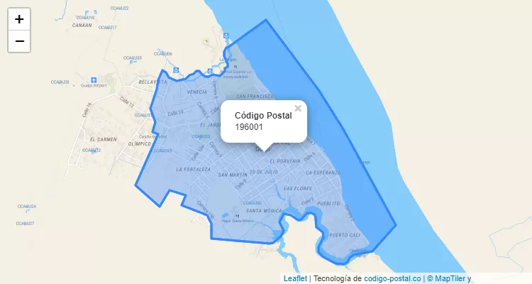 196001 ZIP Code in Colombia