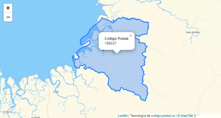 196037 ZIP Code in Colombia
