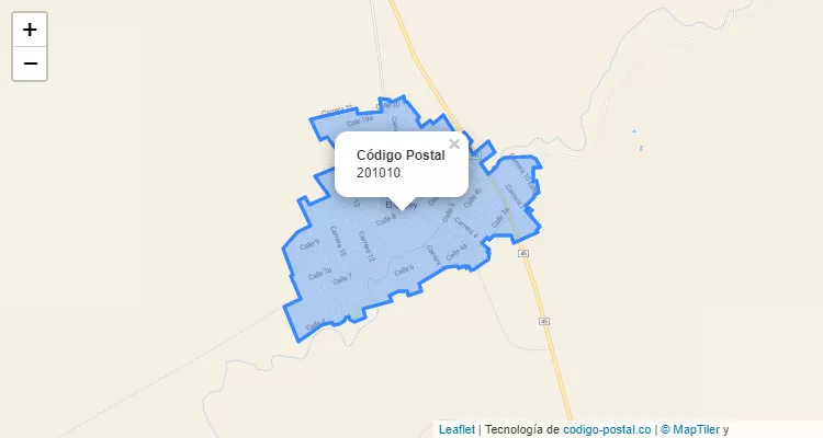 201010 ZIP Code in Colombia