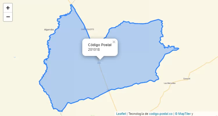 201018 ZIP Code in Colombia