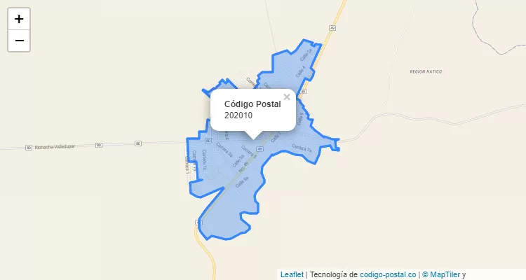 202010 ZIP Code in Colombia