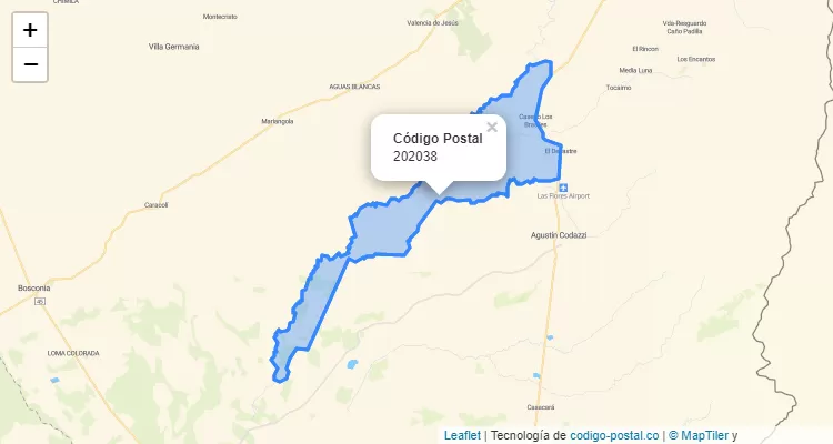 Código Postal 202038 en Colombia