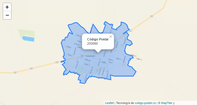 203060 ZIP Code in Colombia