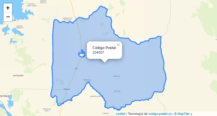 Código Postal 204007 en Colombia