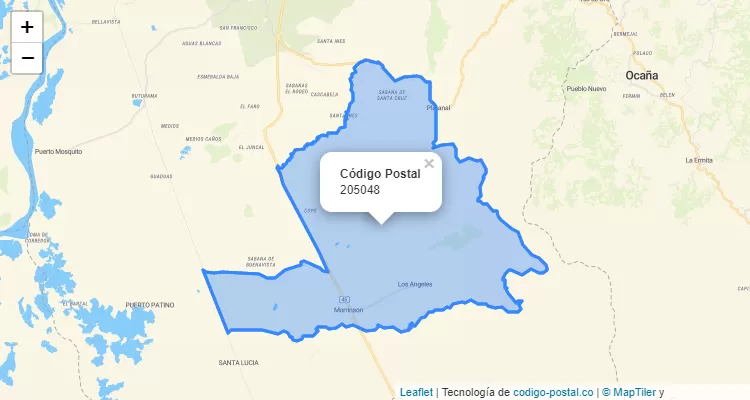 Código Postal 205048 en Colombia
