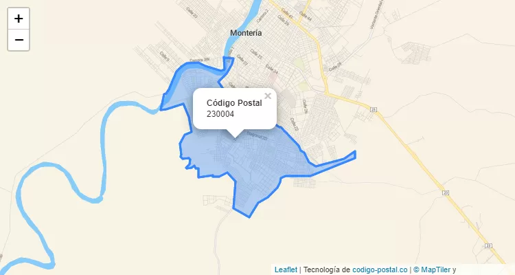 CEP Bairro La Candelaria, Monteria