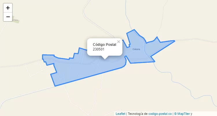 230501 ZIP Code in Colombia