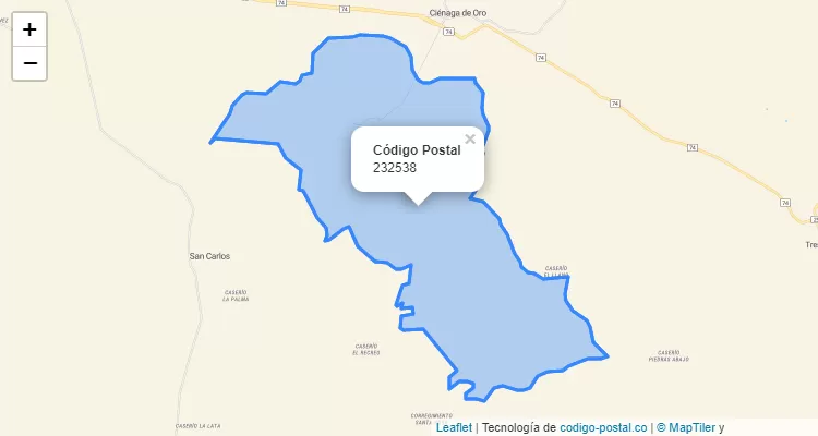 CEP 232538 na Colômbia