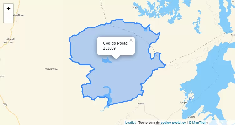 Código Postal 233009 en Colombia