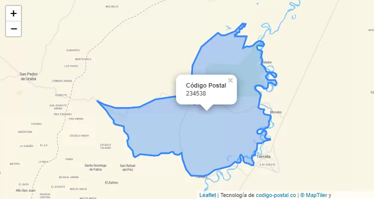 ZIP Code Locality Buenos Aires, Valencia