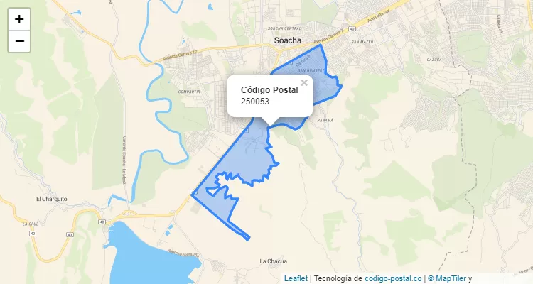 ZIP Code Locality Altos de La Florida, Soacha
