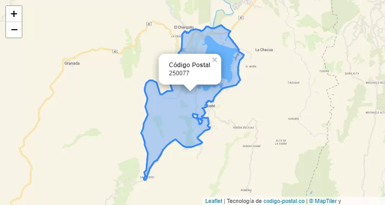250077 ZIP Code in Colombia