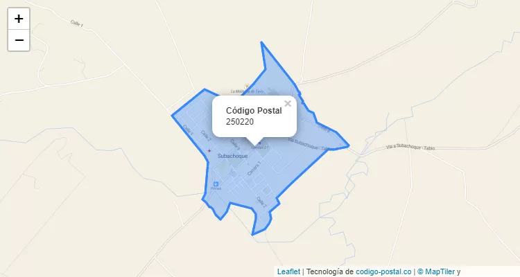 250220 ZIP Code in Colombia