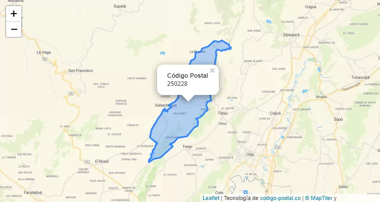 250228 ZIP Code in Colombia