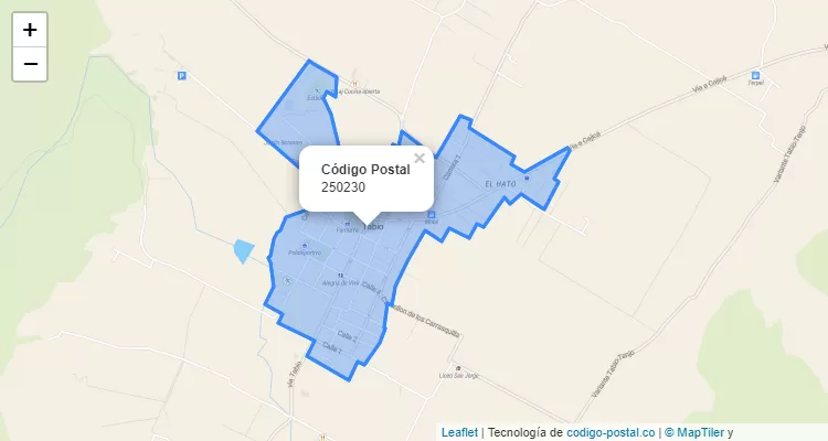 250230 ZIP Code in Colombia