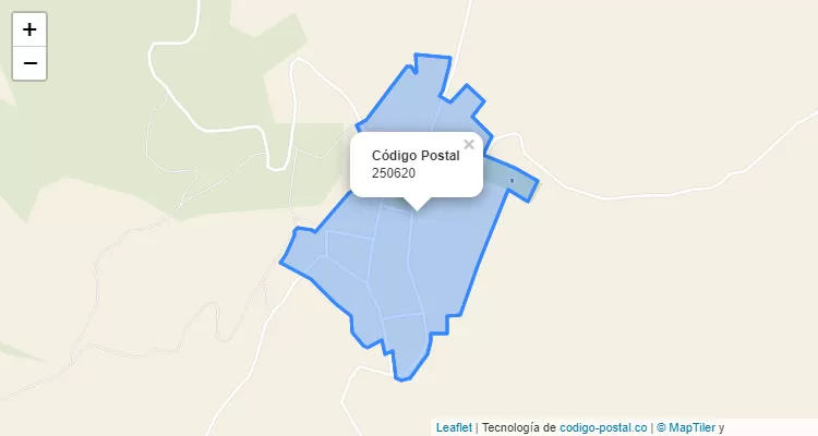 250620 ZIP Code in Colombia