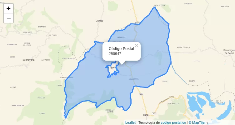 Código Postal 250647 en Colombia