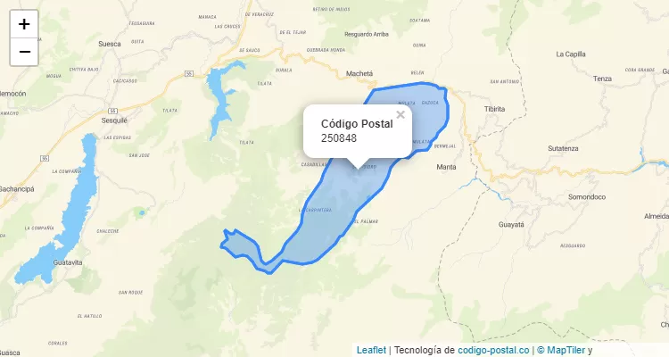 Código Postal 250848 en Colombia