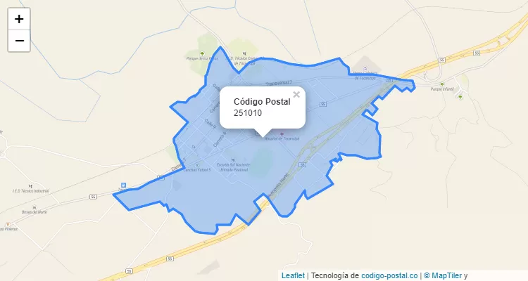 251010 ZIP Code in Colombia