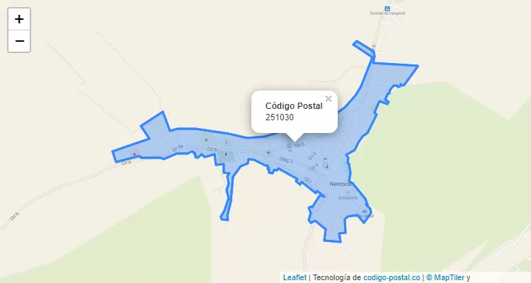 Código Postal 251030 en Colombia