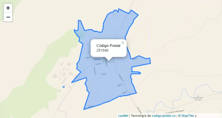 Código Postal 251040 en Colombia