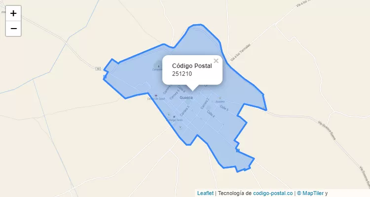251210 ZIP Code in Colombia