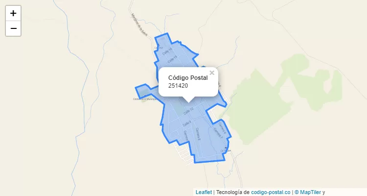 CEP 251420 na Colômbia
