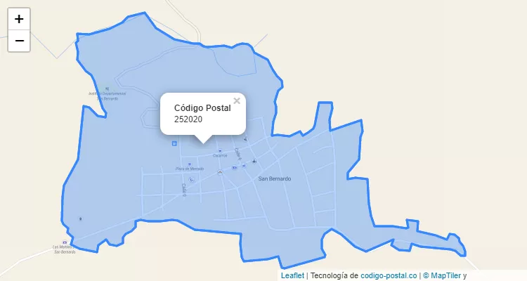 ZIP Code Neighborhood El Carmen, San Bernardo