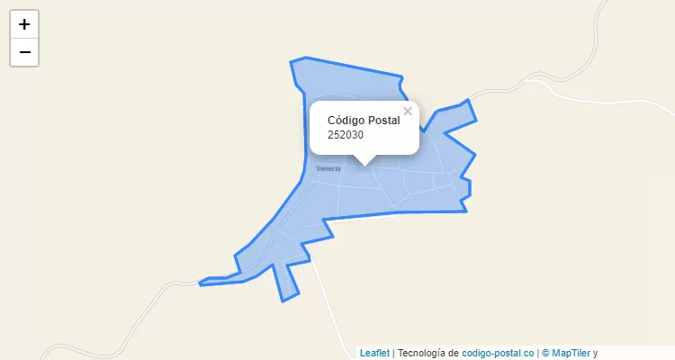 252030 ZIP Code in Colombia