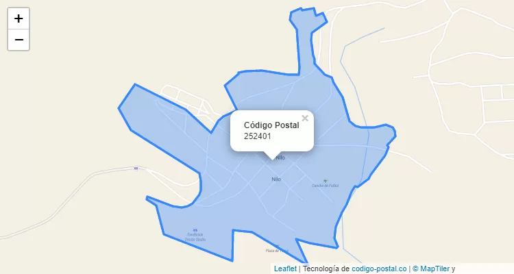 Código Postal 252401 en Colombia