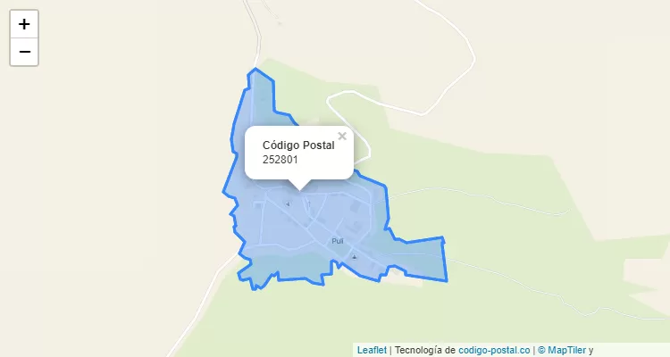 CEP 252801 na Colômbia
