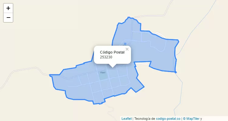 Código Postal 253230 en Colombia