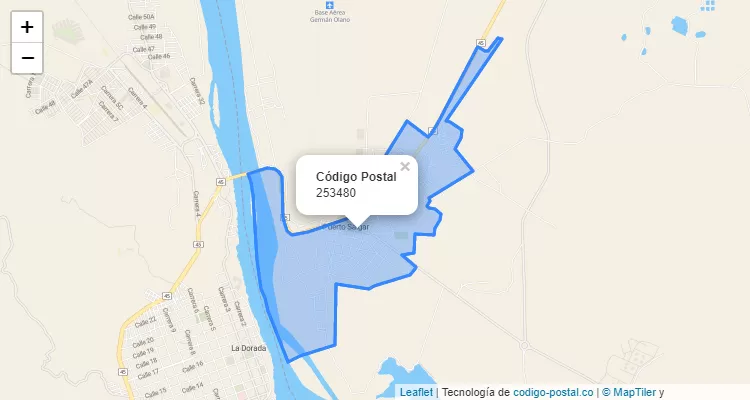Código Postal 253480 en Colombia