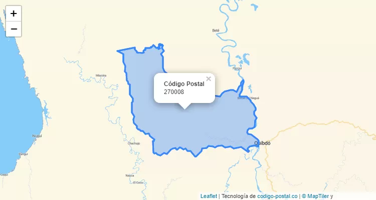 Código Postal 270008 en Colombia