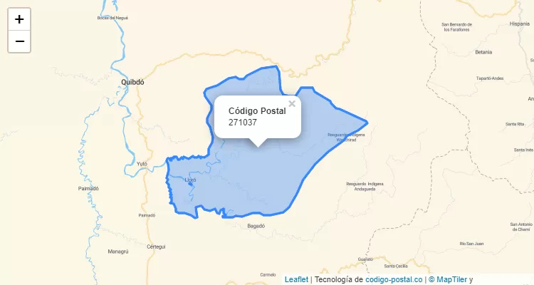 Código Postal 271037 en Colombia