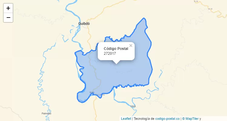 Código Postal 272017 en Colombia