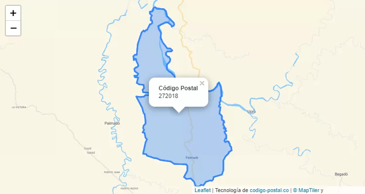 Código Postal 272018 en Colombia