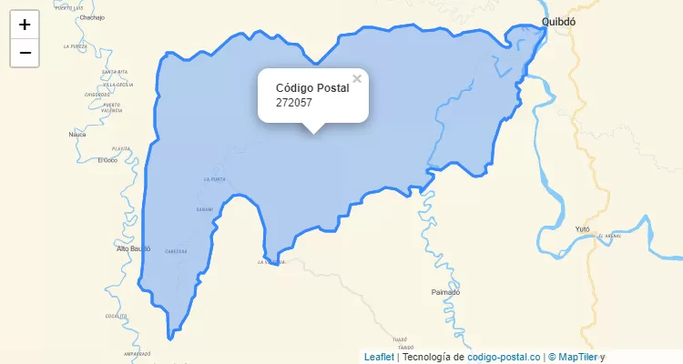 Código Postal 272057 en Colombia